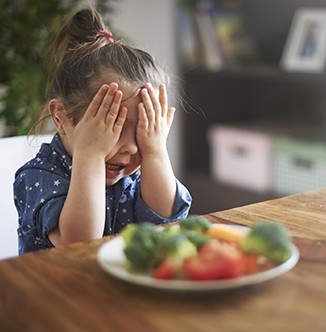 I hate a vegetables! I'm not eating this!