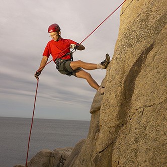 Rock climbing